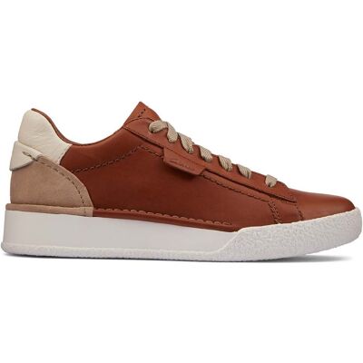 Clarks Craft Cup Lace Półbuty brązowe skóra 39 Clarks Craft Cup Lace Półbuty brązowe skóra 39