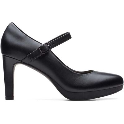 Clarks Czółenka damskie, Ambyr Shine, czarne, rozmiar 39 Clarks Czółenka damskie, Ambyr Shine, czarne, rozmiar 39