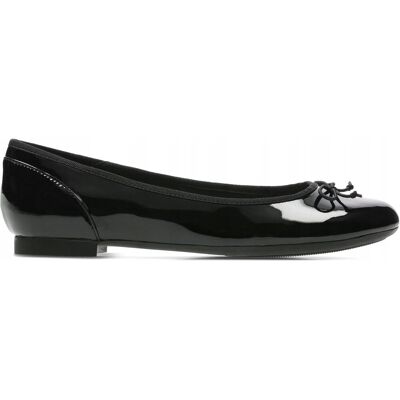 Inny producent CLARKS DAMSKIE BALERINY CZARNE LAKIEROWANE 40 16GA Inny producent CLARKS DAMSKIE BALERINY CZARNE LAKIEROWANE 40 16GA