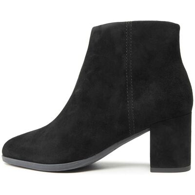 Clarks Damskie Botki Czarne Skórzane Obcas 36 Żte Clarks Damskie Botki Czarne Skórzane Obcas 36 Żte
