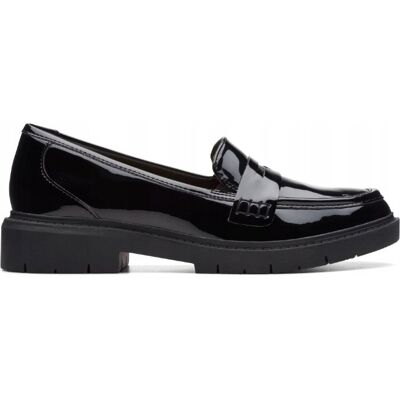 Clarks Damskie Półbuty Czarne Wsuwane Lakierowane 39 Ż_E Clarks Damskie Półbuty Czarne Wsuwane Lakierowane 39 Ż_E