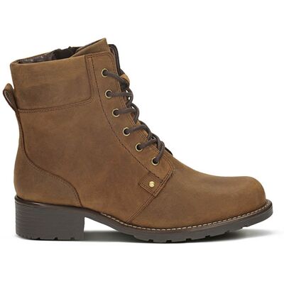 Clarks Orinoco Spice Botki brązowe skórzane 38 Clarks Orinoco Spice Botki brązowe skórzane 38