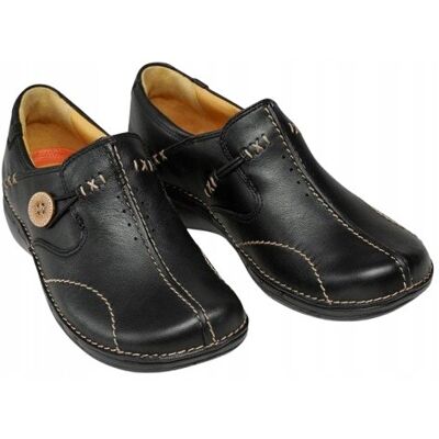Clarks Półbuty Czarne Damskie Wsuwane Skórzane 36 Jtj Clarks Półbuty Czarne Damskie Wsuwane Skórzane 36 Jtj