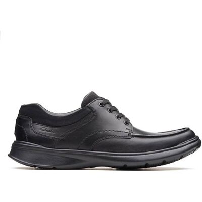 Clarks Półbuty męskie, Cotrell Edge Blk Smooth Lea, rozmiar 41 Clarks Półbuty męskie, Cotrell Edge Blk Smooth Lea, rozmiar 41