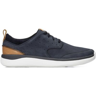 Clarks Półbuty męskie, Garratt Lace Navy Nubuck, granatowy, rozmiar 40 Clarks Półbuty męskie, Garratt Lace Navy Nubuck, granatowy, rozmiar 40