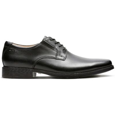 Clarks Półbuty męskie, Tilden Plain, czarny, rozmiar 42 Clarks Półbuty męskie, Tilden Plain, czarny, rozmiar 42