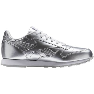 Reebok Classic Leather Metallic Silver Reebok Classic Leather Metallic Silver