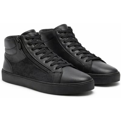 Inny producent CLAVIN KLEIN HIGH TOP LACE UP SKÓRZANE WYSOKIE SNEAKERSY 45 1I3A Inny producent CLAVIN KLEIN HIGH TOP LACE UP SKÓRZANE WYSOKIE SNEAKERSY 45 1I3A
