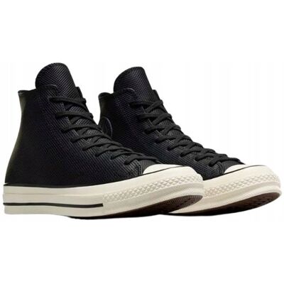 CONVERSE CHUCK 70 CZARNE TRAMPKI DAMSKIE WYSOKIE SKÓRZANE 36 U_A CONVERSE CHUCK 70 CZARNE TRAMPKI DAMSKIE WYSOKIE SKÓRZANE 36 U_A