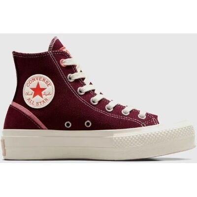 Converse Chuck Taylor trampki damskie czerwone wysokie rozmiar 37.5 Converse Chuck Taylor trampki damskie czerwone wysokie rozmiar 37.5