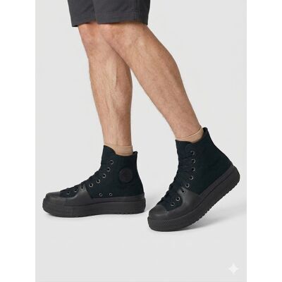 Inny producent CONVERSE CZARNE WYSOKIE TRAMPKI Z GUMOWYM NOSKIEM 38 1I4A Inny producent CONVERSE CZARNE WYSOKIE TRAMPKI Z GUMOWYM NOSKIEM 38 1I4A
