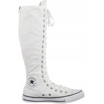 CONVERSE TRAMPKI DAMSKIE WYSOKIE NA ZAMEK BIAŁE 39 TLB CONVERSE TRAMPKI DAMSKIE WYSOKIE NA ZAMEK BIAŁE 39 TLB