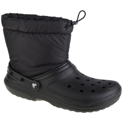 Crocs Classic Lined Neo Puff Boot 206630-060, Damskie, śniegowce, Czarne Crocs Classic Lined Neo Puff Boot 206630-060, Damskie, śniegowce, Czarne