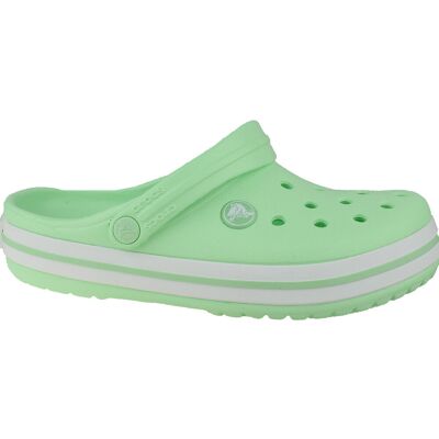 Crocs Crocband Clog K 204537-3TI, dla dzieci, klapki, Zielony Crocs Crocband Clog K 204537-3TI, dla dzieci, klapki, Zielony