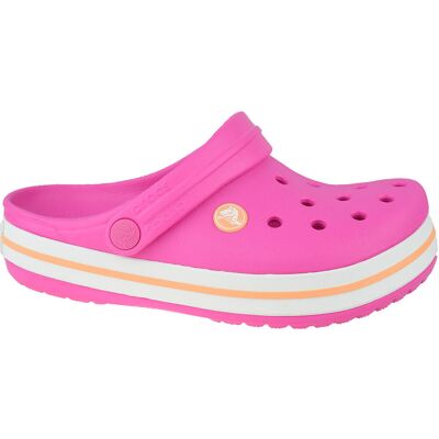 Crocs Crocband Clog K 204537-6QZ, dla dzieci, klapki, Różowy Crocs Crocband Clog K 204537-6QZ, dla dzieci, klapki, Różowy
