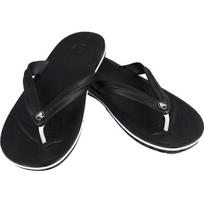 Crocs Crocband Flip 11033 001, czarne, rozmiar 39/40 Crocs Crocband Flip 11033 001, czarne, rozmiar 39/40