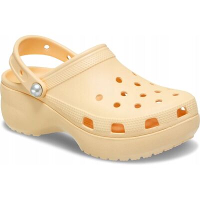Crocs Damskie Buty Chodaki Klapki Platforma Classic Pearl 211231 Clog 41-42 Crocs Damskie Buty Chodaki Klapki Platforma Classic Pearl 211231 Clog 41-42