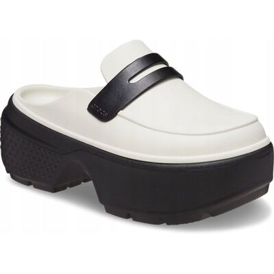 Crocs Damskie Buty Chodaki Platforma Stomp Loafer 209937 Clog 41-42 Crocs Damskie Buty Chodaki Platforma Stomp Loafer 209937 Clog 41-42