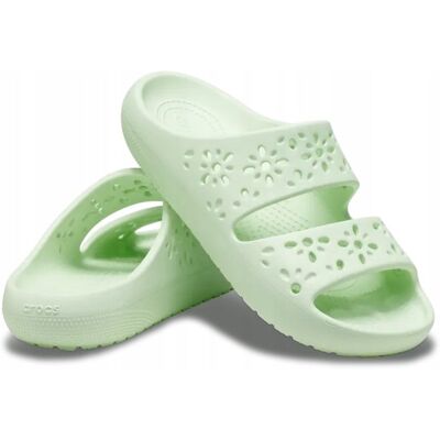 Crocs Damskie Lekie Buty Klapki Classic Floral Cut Out 210966 Sandal 36-37 Crocs Damskie Lekie Buty Klapki Classic Floral Cut Out 210966 Sandal 36-37