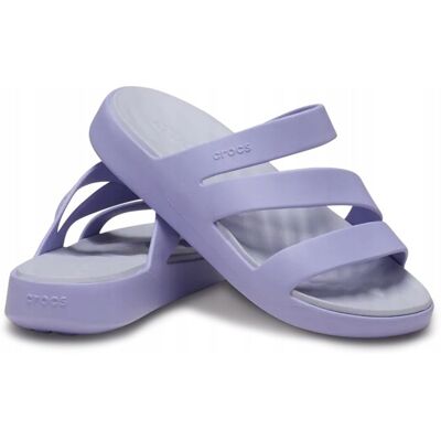 Crocs Damskie Lekkie Buty Klapki Getaway Strappy 209587 Sandal 36-37 Crocs Damskie Lekkie Buty Klapki Getaway Strappy 209587 Sandal 36-37