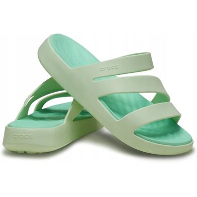 Crocs Damskie Lekkie Buty Klapki Getaway Strappy 209587 Sandal 37-38 Crocs Damskie Lekkie Buty Klapki Getaway Strappy 209587 Sandal 37-38