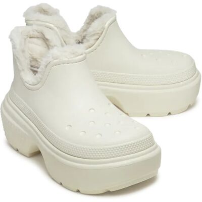 Crocs Damskie Ocieplane Botki Na Platformie Stomp Lined Shorty Boot 38-39 Crocs Damskie Ocieplane Botki Na Platformie Stomp Lined Shorty Boot 38-39