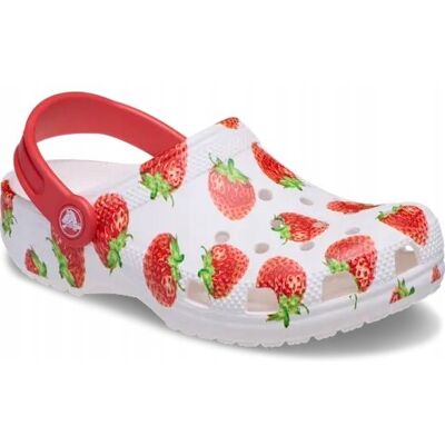 Crocs Dziecięce Buty Chodaki Klapki Classic Fresh Fruits 211170 Clog 25-26 Crocs Dziecięce Buty Chodaki Klapki Classic Fresh Fruits 211170 Clog 25-26