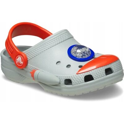 Crocs Dziecięce Buty Chodaki Klapki Classic Rocket Ship 210359 Clog 22-23 Crocs Dziecięce Buty Chodaki Klapki Classic Rocket Ship 210359 Clog 22-23