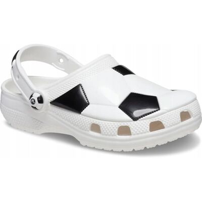 Crocs Dziecięce Buty Chodaki Klapki Classic Soccer Ball 210157 Clog 34-35 Crocs Dziecięce Buty Chodaki Klapki Classic Soccer Ball 210157 Clog 34-35