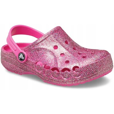 Crocs Dziecięce Buty Klapki Chodaki Baya Glitter 207015 Clog 34-35 Crocs Dziecięce Buty Klapki Chodaki Baya Glitter 207015 Clog 34-35