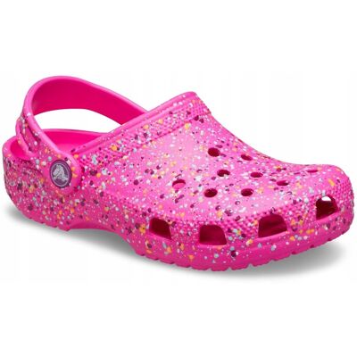 Crocs Dziecięce Buty Klapki Chodaki Kids Classic Paint Splatter Clog 33-34 Crocs Dziecięce Buty Klapki Chodaki Kids Classic Paint Splatter Clog 33-34