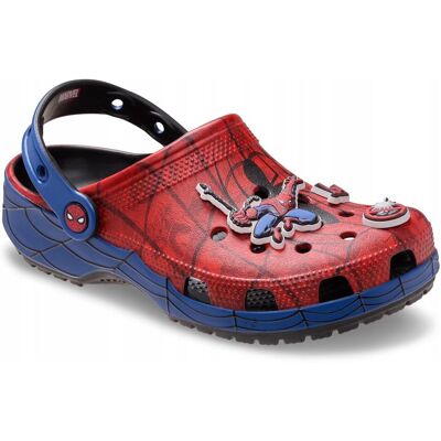 Crocs Dziecięce Buty Klapki Chodaki Kids Classic Spiderman Clog 34-35 Crocs Dziecięce Buty Klapki Chodaki Kids Classic Spiderman Clog 34-35