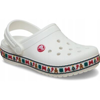 Crocs Dziecięce Klapki Sportowe Lekkie Crocband Holiday 211905 Clog 33-34 Crocs Dziecięce Klapki Sportowe Lekkie Crocband Holiday 211905 Clog 33-34
