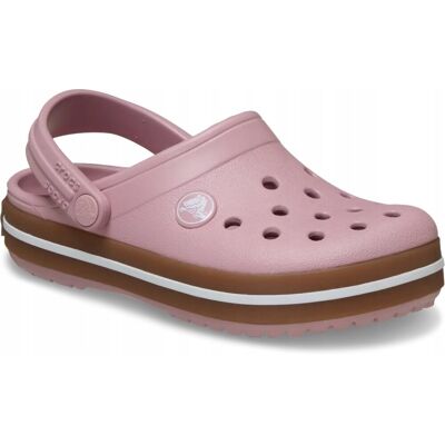 Crocs Dziecięce Klapki Sportowe Lekkie Kids Crocband Gum 212776 Clog 24-25 Crocs Dziecięce Klapki Sportowe Lekkie Kids Crocband Gum 212776 Clog 24-25