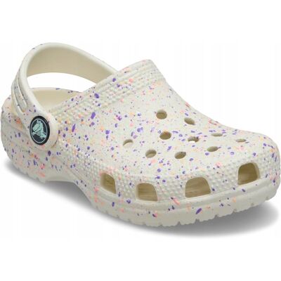 Crocs Dziecięce Lekkie Buty Chodaki Klapki Classic Glow Paint Clog 25-26 Crocs Dziecięce Lekkie Buty Chodaki Klapki Classic Glow Paint Clog 25-26