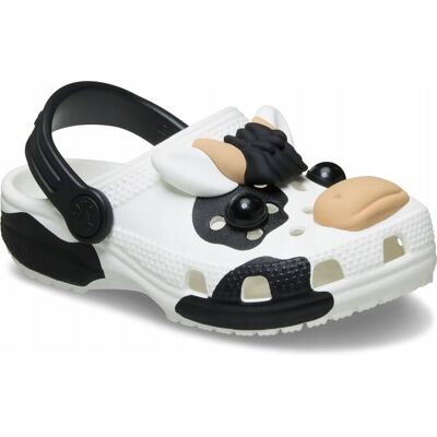 Crocs Dziecięce Lekkie Buty Chodaki Klapki Classic Iam Cow Glow Clog 24-25 Crocs Dziecięce Lekkie Buty Chodaki Klapki Classic Iam Cow Glow Clog 24-25
