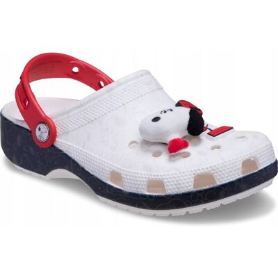 Crocs Dziecięce Lekkie Wygodne Buty Chodaki Classic Snoopy Clog 25-26 Crocs Dziecięce Lekkie Wygodne Buty Chodaki Classic Snoopy Clog 25-26