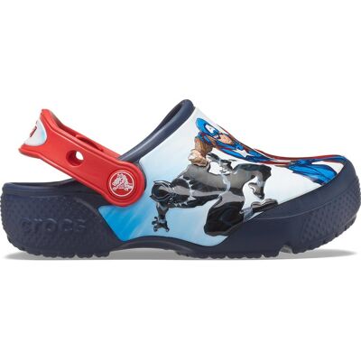 Crocs Fl Avengers Patch Clog Kids Navy-30-31 Crocs Fl Avengers Patch Clog Kids Navy-30-31
