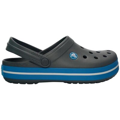 Crocs Klapki, Crocband Charcoal/Ocean, rozmiar 41 1/2 Crocs Klapki, Crocband Charcoal/Ocean, rozmiar 41 1/2