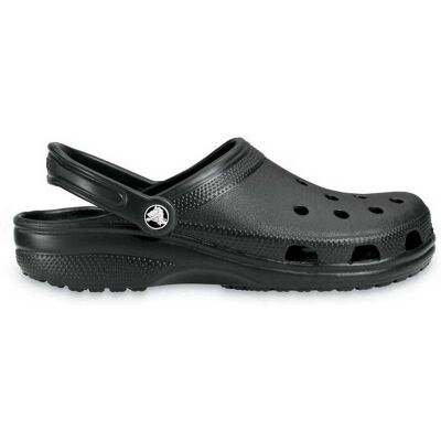 Crocs Klapki męskie, Classic, czarny, rozmiar 41 1/2 Crocs Klapki męskie, Classic, czarny, rozmiar 41 1/2