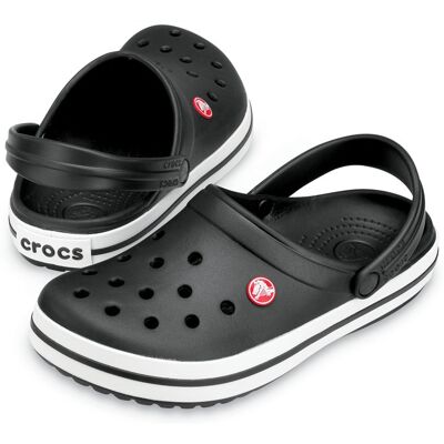 Crocs Klapki męskie, Crocband, czarny, rozmiar 41 1/2 Crocs Klapki męskie, Crocband, czarny, rozmiar 41 1/2
