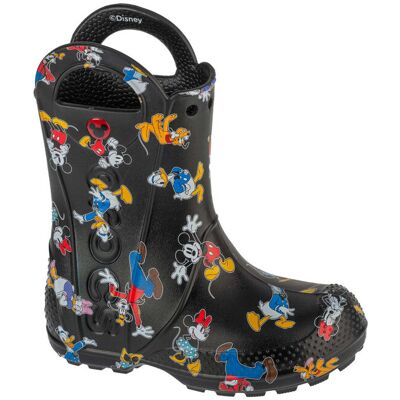 Crocs Mickey Friends Handle It Boot Kids 210889-90H, dla dziewczynki, kalosze, Wielokolorowy Crocs Mickey Friends Handle It Boot Kids 210889-90H, dla dziewczynki, kalosze, Wielokolorowy