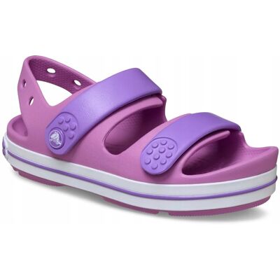 Crocs Sandały Dziecięce Sportowe Lekkie Na Rzep Crocband Cruiser 32-33 Crocs Sandały Dziecięce Sportowe Lekkie Na Rzep Crocband Cruiser 32-33