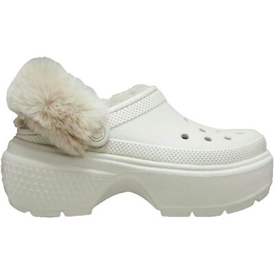 Crocs Stomp Lined Beżowe Saboty Damskie 38 1/2 Crocs Stomp Lined Beżowe Saboty Damskie 38 1/2