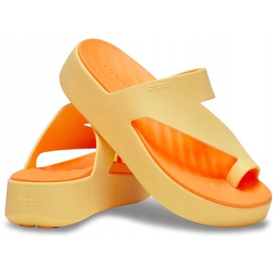 Crocs Wygodne Lekkie Damskie Buty Klapki Getaway Platform Toe Loop 37-38 Crocs Wygodne Lekkie Damskie Buty Klapki Getaway Platform Toe Loop 37-38