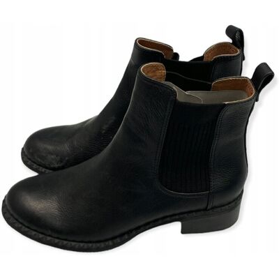 inna (Inny) Czarne botki damskie niskie KENNETH COLE 40,5 inna (Inny) Czarne botki damskie niskie KENNETH COLE 40,5