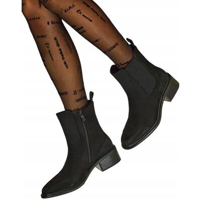 Inny producent CZARNE BOTKI DAMSKIE TANGLEMIST 38 Inny producent CZARNE BOTKI DAMSKIE TANGLEMIST 38