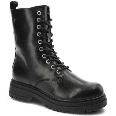 Inny producent Czarne Botki Filippo Wygodne Skórzane Buty Damskie Inny producent Czarne Botki Filippo Wygodne Skórzane Buty Damskie
