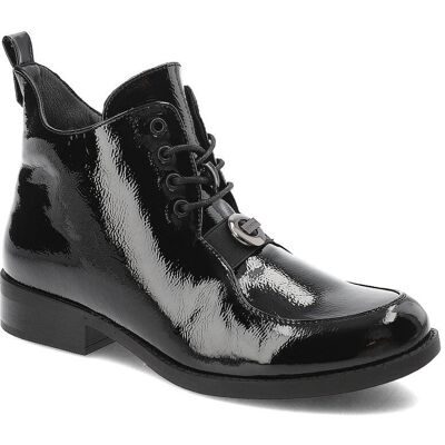 Sbarski Czarne Botki S.Barski Damskie Modne Buty Na Jesień Sbarski Czarne Botki S.Barski Damskie Modne Buty Na Jesień