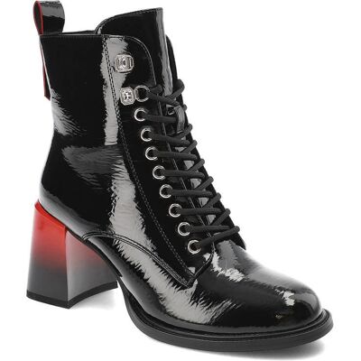 Inny producent Czarne Botki S.Barski Eleganckie Damskie Buty Na Obcasie Inny producent Czarne Botki S.Barski Eleganckie Damskie Buty Na Obcasie